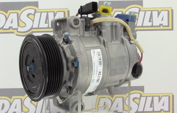 DA SILVA FC3767 - Compressor, air conditioning autospares.lv