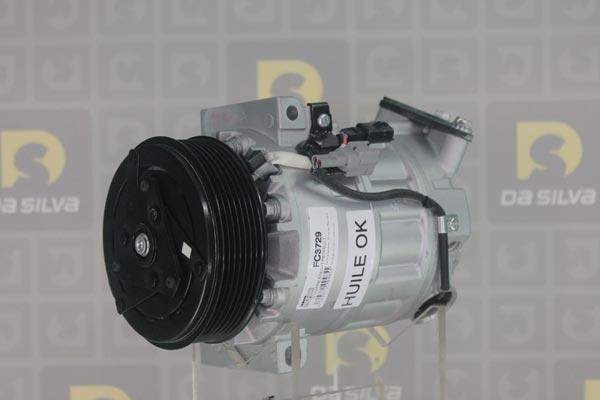 DA SILVA FC3729 - Compressor, air conditioning autospares.lv