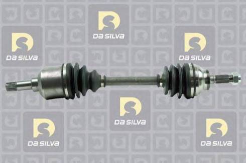 DA SILVA JC196 - Drive Shaft autospares.lv