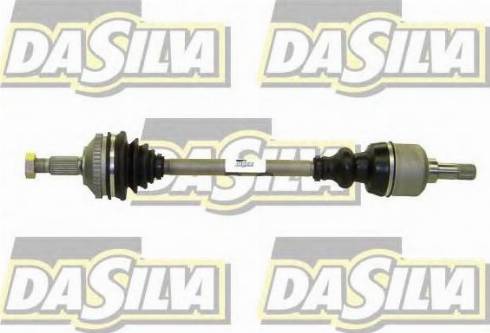 DA SILVA JC191A - Drive Shaft autospares.lv