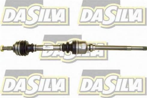 DA SILVA JC149 - Drive Shaft autospares.lv