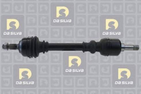 DA SILVA JC186 - Drive Shaft autospares.lv