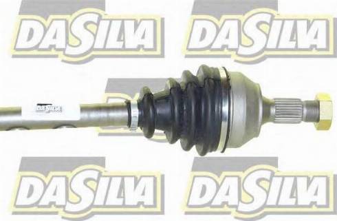 DA SILVA JC182 - Drive Shaft autospares.lv