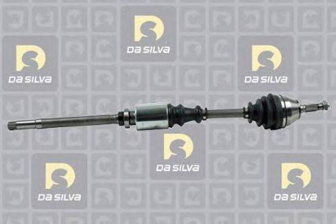 DA SILVA JC369 - Drive Shaft autospares.lv