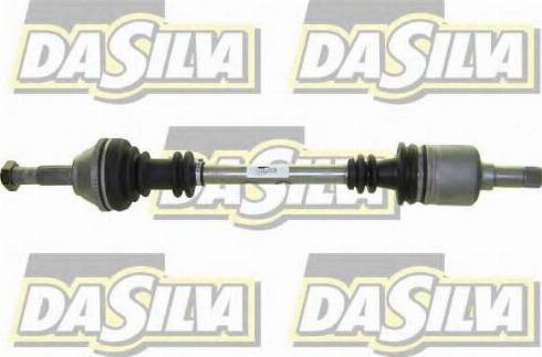 DA SILVA JC301A - Drive Shaft autospares.lv