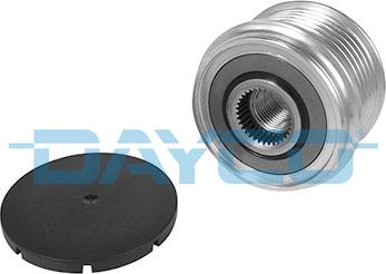 Dayco ALP2442 - Pulley, alternator, freewheel clutch autospares.lv