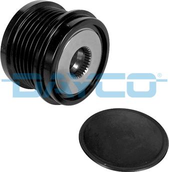 Dayco ALP2465 - Pulley, alternator, freewheel clutch autospares.lv