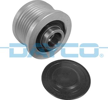 Dayco ALP2468 - Pulley, alternator, freewheel clutch autospares.lv