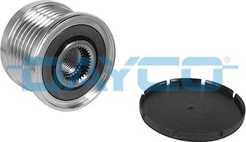 Dayco ALP2432 - Pulley, alternator, freewheel clutch autospares.lv