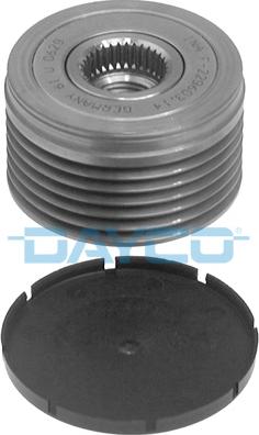 Dayco ALP2349 - Pulley, alternator, freewheel clutch autospares.lv