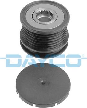 Dayco ALP2346 - Pulley, alternator, freewheel clutch autospares.lv