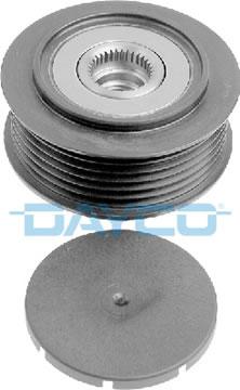 Dayco ALP2355 - Pulley, alternator, freewheel clutch autospares.lv