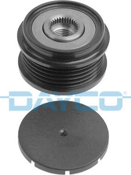 Dayco ALP2358 - Pulley, alternator, freewheel clutch autospares.lv