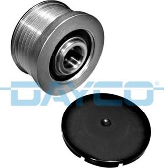 Dayco ALP2364 - Pulley, alternator, freewheel clutch autospares.lv