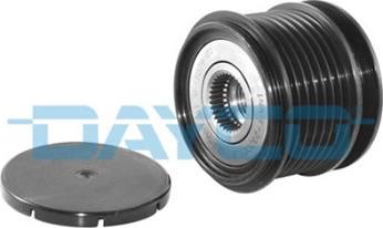 Dayco ALP2366 - Pulley, alternator, freewheel clutch autospares.lv