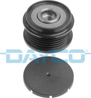 Dayco ALP2360 - Pulley, alternator, freewheel clutch autospares.lv