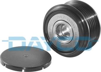 Dayco ALP2367 - Pulley, alternator, freewheel clutch autospares.lv