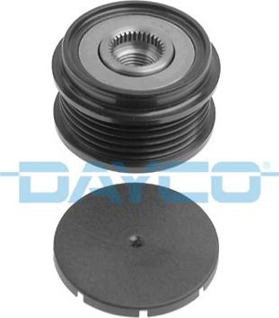 Dayco ALP2331 - Pulley, alternator, freewheel clutch autospares.lv