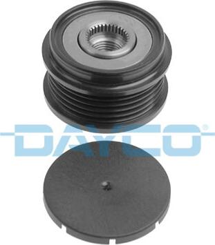 Dayco ALP2333 - Pulley, alternator, freewheel clutch autospares.lv