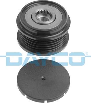 Dayco ALP2326 - Pulley, alternator, freewheel clutch autospares.lv