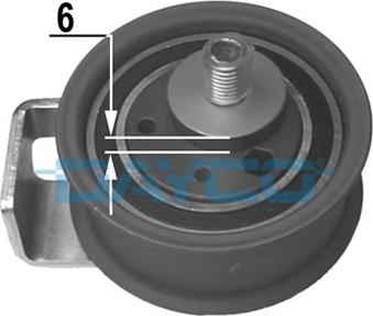 Dayco ATB2143 - Tensioner Pulley, timing belt autospares.lv