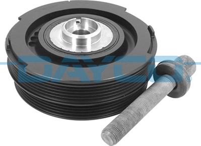 Dayco DPV1058K - Belt Pulley, crankshaft autospares.lv