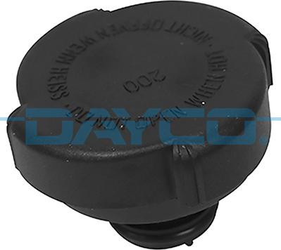 Dayco DRC032 - Sealing Cap, coolant tank autospares.lv