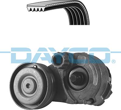 Dayco KPV407 - V-Ribbed Belt Set autospares.lv