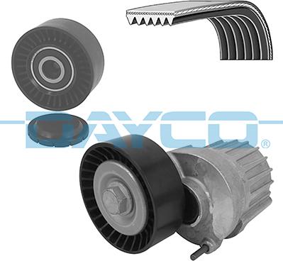 Dayco KPV438 - V-Ribbed Belt Set autospares.lv