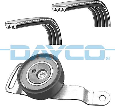 Dayco KPV427 - V-Ribbed Belt Set autospares.lv