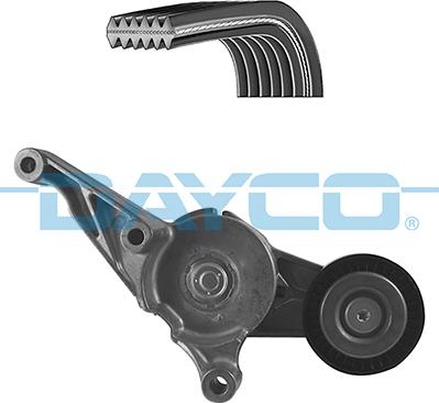 Dayco KPV508 - V-Ribbed Belt Set autospares.lv