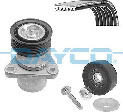 Dayco KPV697 - V-Ribbed Belt Set autospares.lv