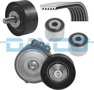 Dayco KPV065 - V-Ribbed Belt Set autospares.lv