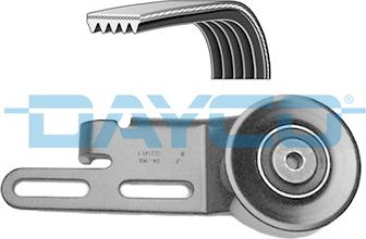 Dayco KPV034 - V-Ribbed Belt Set autospares.lv