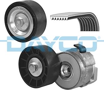 Dayco KPV070 - V-Ribbed Belt Set autospares.lv