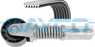 Dayco KPV151 - V-Ribbed Belt Set autospares.lv