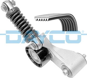 Dayco KPV187 - V-Ribbed Belt Set autospares.lv