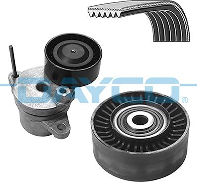 Dayco KPV1276 - V-Ribbed Belt Set autospares.lv