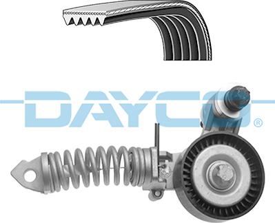 Dayco KPV344 - V-Ribbed Belt Set autospares.lv