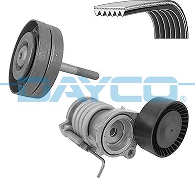 Dayco KPV359 - V-Ribbed Belt Set autospares.lv