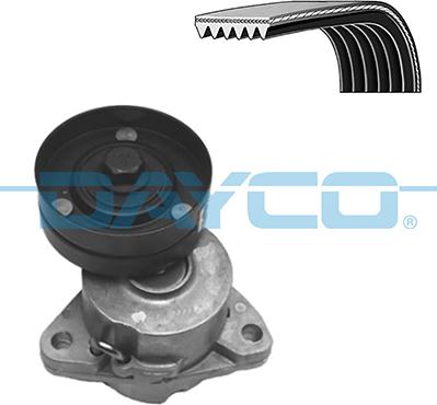 Dayco KPV368 - V-Ribbed Belt Set autospares.lv