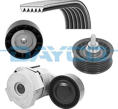 Dayco KPV341 - V-Ribbed Belt Set autospares.lv