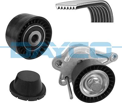 Dayco KPV241 - V-Ribbed Belt Set autospares.lv