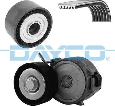 Dayco KPV242 - V-Ribbed Belt Set autospares.lv