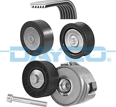 Dayco KPV256 - V-Ribbed Belt Set autospares.lv