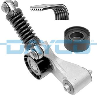 Dayco KPV205 - V-Ribbed Belt Set autospares.lv