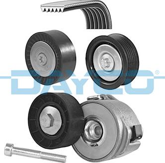 Dayco KPV206 - V-Ribbed Belt Set autospares.lv