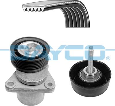 Dayco KPV271 - V-Ribbed Belt Set autospares.lv