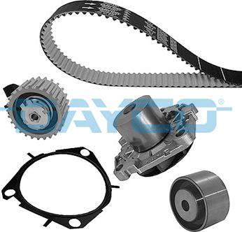 Dayco KTBWP4490 - Water Pump & Timing Belt Set autospares.lv