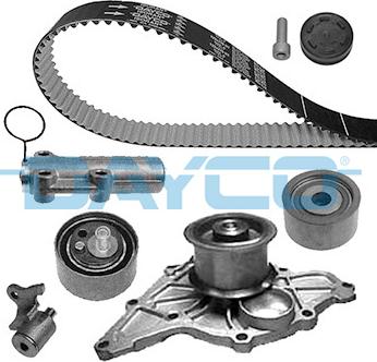 Dayco KTBWP4540 - Water Pump & Timing Belt Set autospares.lv